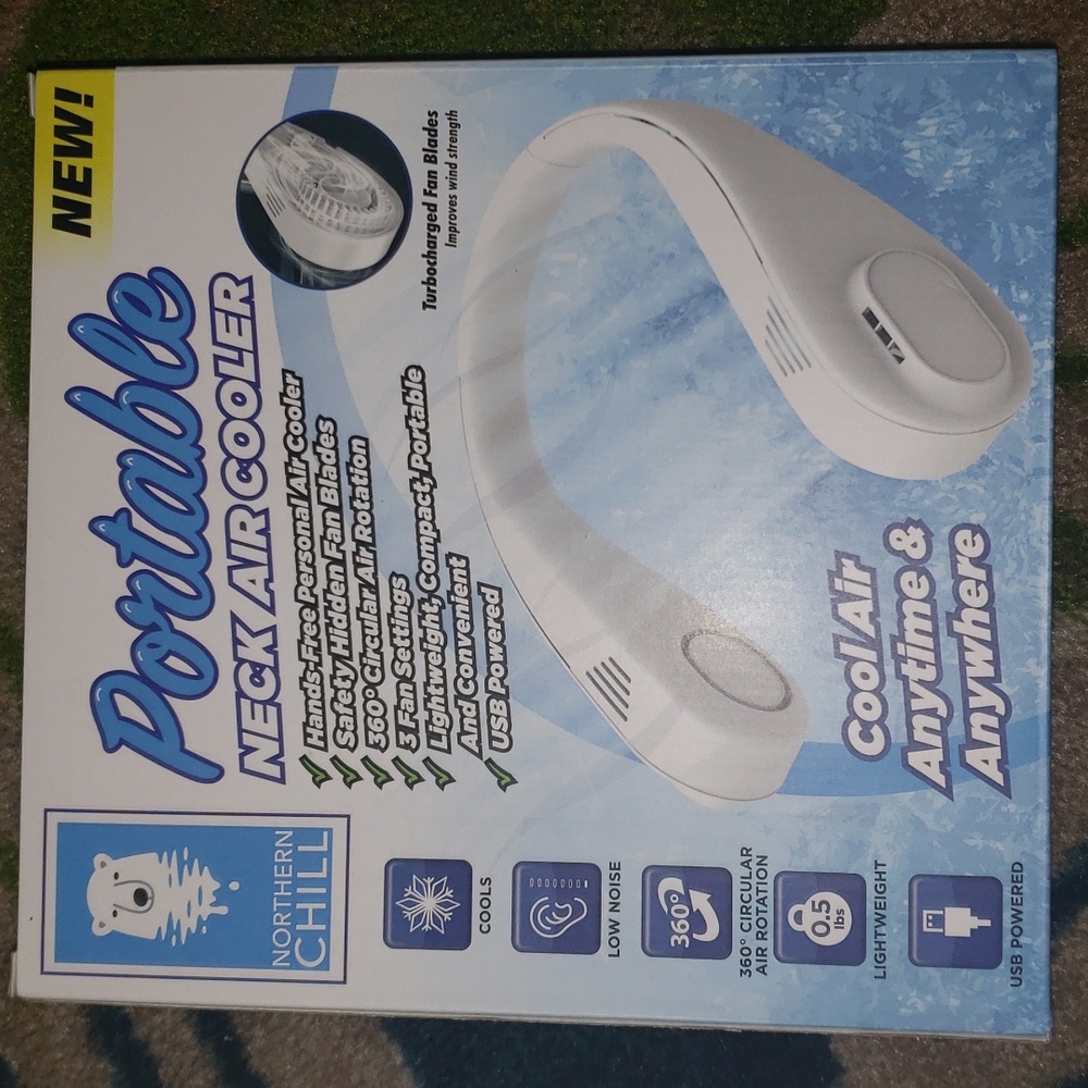 Portable Neck Air Cooler - Picture 1 of 3